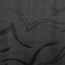 Load image into Gallery viewer, Haori Jacket Vintage(1950-1980) Black Sheer Seagull Silk #10977F3
