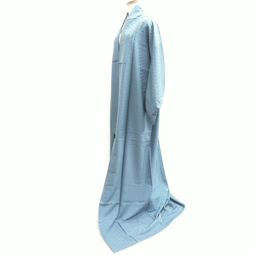 Kimono Light Blue Asanoha Tall Silk #9938B5