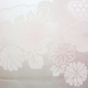 Juban Light Pink Furisode Chrysanthemum Silk #10519B2