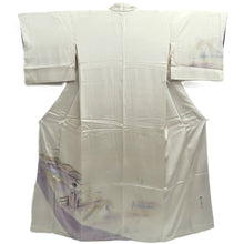 Load image into Gallery viewer, Kimono Pearl white Maiko Silk #10247E3
