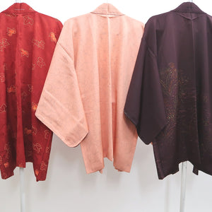 Bundle 15pcs Silk Haori Jacket Wholesale Bulk Free Shipping #544