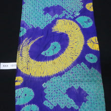 Load image into Gallery viewer, KK1517A2 Silk Kimono Fabric Vintage(1920-1950) Shibori Purple 44.5x12.2in(113x31cm)
