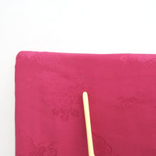 Load image into Gallery viewer, Haori Jacket Vintage(1920-1950) Reddish Pink Shibori Folding Fan Long Silk #9961C1
