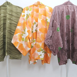 Bundle 15pcs Silk Haori Jacket Wholesale Bulk Free Shipping #544