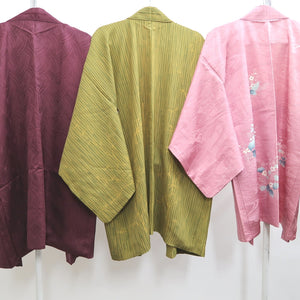 Bundle 15pcs Silk Haori Jacket Wholesale Bulk Free Shipping #572