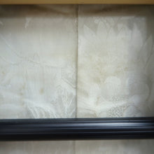 Load image into Gallery viewer, Haori Jacket Vintage(1950-1980) White Botanical Silk #11016A1
