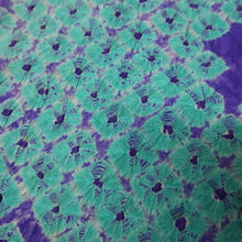 Load image into Gallery viewer, KK1517A2 Silk Kimono Fabric Vintage(1920-1950) Shibori Purple 44.5x12.2in(113x31cm)
