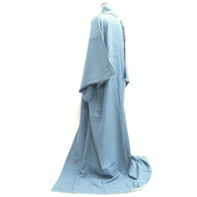 Load image into Gallery viewer, Kimono Light Blue Asanoha Tall Silk #9938B5
