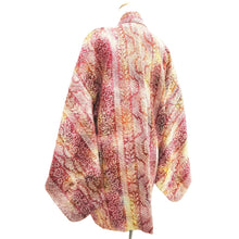 Load image into Gallery viewer, Haori Jacket Vintage(1950-1980) Reddish Pink Full Shibori Flower Silk #10808D5
