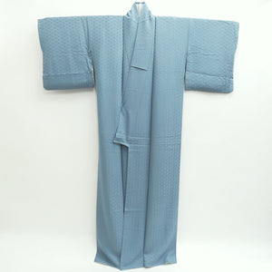 Kimono Light Blue Asanoha Tall Silk #9938B5