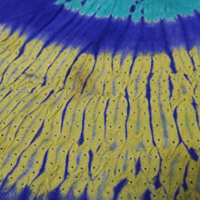 Load image into Gallery viewer, KK1517A2 Silk Kimono Fabric Vintage(1920-1950) Shibori Purple 44.5x12.2in(113x31cm)
