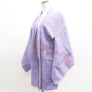 Vintage- Gorgeous lavender purple pink kimono, cheapest jacket, shawl, robe