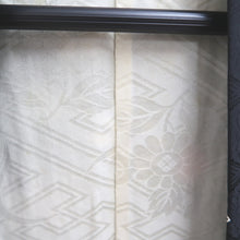Load image into Gallery viewer, Haori Jacket Vintage(1950-1980) Black Shibori Botanical Silk #10936F1
