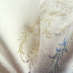 Kimono Pearl white Maiko Silk #10247E3