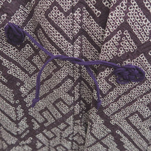 Load image into Gallery viewer, Haori Jacket Dark Purple Full Shibori Silk #10838E2
