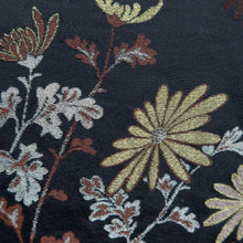 Load image into Gallery viewer, Haori Jacket Vintage(1950-1980) Black Chrysanthemum Silk #10115D2
