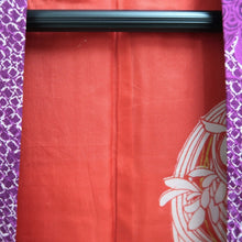 Load image into Gallery viewer, Haori Jacket Vintage(1920-1950) Magenta Shishi Silk #11046A3

