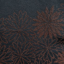 Load image into Gallery viewer, Haori Jacket Vintage(1950-1980) Black Chrysanthemum Silk #10115D2
