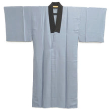 Load image into Gallery viewer, Men's Juban Vintage(1950-1980) Light Gray Dragon Mountain Silk #10878E4
