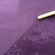 Load image into Gallery viewer, Kimono Vintage(1950-1980) Purple Heian Princess Silk #10269E4
