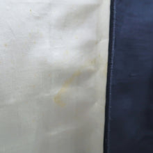 Load image into Gallery viewer, Men's Haori Vintage(1950-1980) Blueish Black Eagle Curling Wave Silk #10652C4
