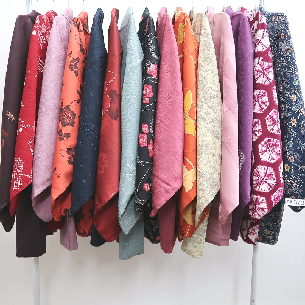 Bundle 15pcs Silk Haori Jacket Wholesale Bulk Free Shipping #573