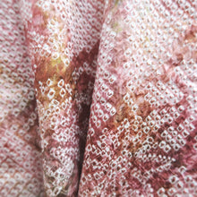 Load image into Gallery viewer, Haori Jacket Vintage(1950-1980) Reddish Pink Full Shibori Flower Silk #10205E1

