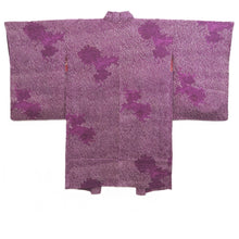 Load image into Gallery viewer, Haori Jacket Vintage(1920-1950) Magenta Shishi Silk #11046A3
