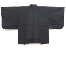 Load image into Gallery viewer, Haori Jacket Vintage(1950-1980) Black Silver See-Through Ryusui Silk #10221E2
