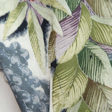 Load image into Gallery viewer, Haori Jacket Vintage(1950-1980) White Botanical Silk #11016A1
