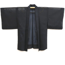 Load image into Gallery viewer, Haori Jacket Vintage(1950-1980) Black See-Through Grass Silk #10041C5
