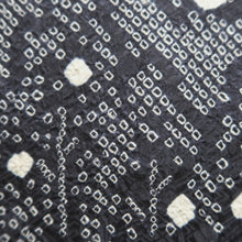 Load image into Gallery viewer, Haori Jacket Grayish Black Full Shibori Tree Silk #10717D2
