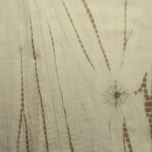 Load image into Gallery viewer, Men&#39;s Juban Beige Shibori Silk #10452A4
