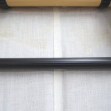 Load image into Gallery viewer, Kimono Vintage(1920-1950) Black Red Meisen Plum blossom Branch Silk #10771D4
