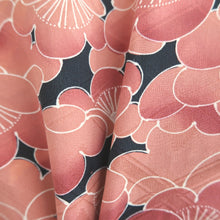 Load image into Gallery viewer, Haori Jacket Vintage(1950-1980) Black Plum blossom Silk #10146D3
