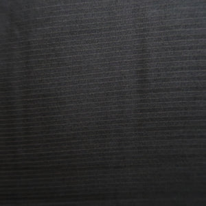 Men's Haori Vintage(1950-1980) Black See-Through Montsuki Silk #10432A3