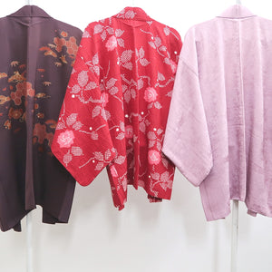 Bundle 15pcs Silk Haori Jacket Wholesale Bulk Free Shipping #573