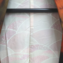 Load image into Gallery viewer, Haori Jacket Orange Black Green Abstract art Silk #10799D5

