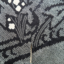Load image into Gallery viewer, Haori Jacket Vintage(1950-1980) Black Shibori Ryusui Silk #9886B3
