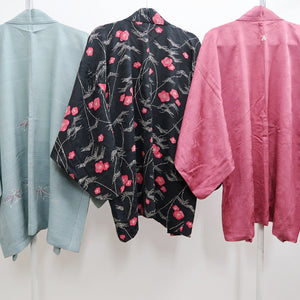 Bundle 15pcs Silk Haori Jacket Wholesale Bulk Free Shipping #573