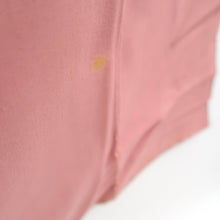 Load image into Gallery viewer, Kimono Vintage(1920-1950) Black Red Meisen Plum blossom Branch Silk #10771D4
