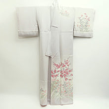 Load image into Gallery viewer, Kimono Off white Azalea Chrysanthemum Tall Silk #9939B5
