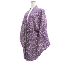 Load image into Gallery viewer, Haori Jacket Vintage(1950-1980) Purple Tree Silk #10578B5
