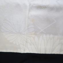 Load image into Gallery viewer, Haori Jacket Black Gold Red Bird Silk #10998F4

