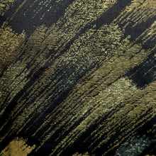 Load image into Gallery viewer, Haori Jacket Vintage(1950-1980) Black Gold Splash Silk #10101D2
