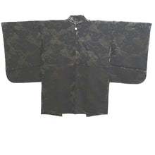 Load image into Gallery viewer, Haori Jacket Vintage(1950-1980) Black Cloud Silk #11069A4
