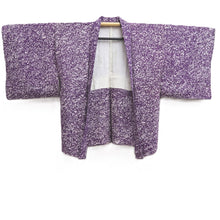 Load image into Gallery viewer, Haori Jacket Vintage(1950-1980) Purple Tree Silk #10578B5
