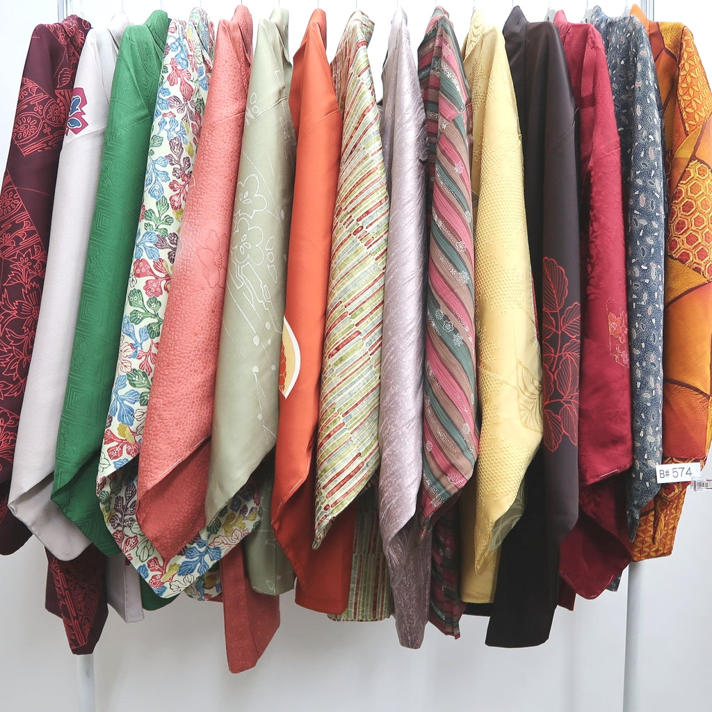 Bundle 15pcs Silk Haori Jacket Wholesale Bulk Free Shipping #574