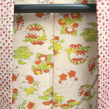 Load image into Gallery viewer, Haori Jacket Vintage(1920-1950) Light Red Shibori Plum blossom Silk #11038A3
