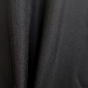 Men's Haori Vintage(1950-1980) Black Landscape Silk #10287E4